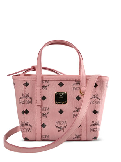 MCMmonogram logo-plaque tote bag floriamart.shop