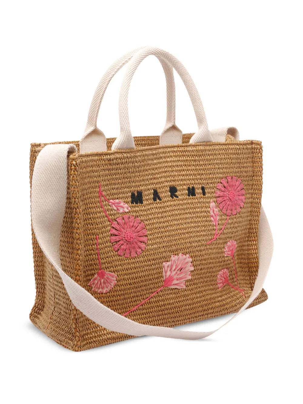Marnimedium embroidered-floral tote bag