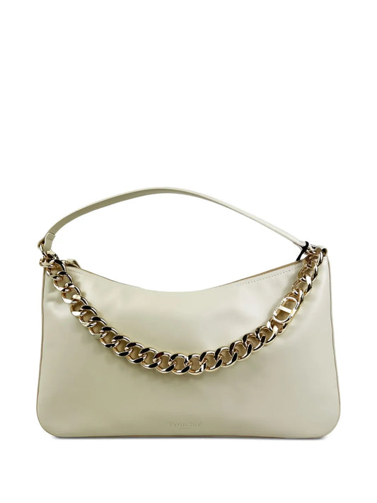 TWINSETchain-embellished shoulder bag floriamart.shop
