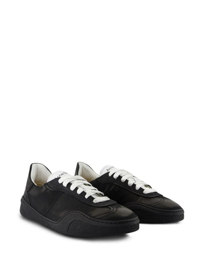 Acne Studios Leather Lace-Up Sneakers Floriamart