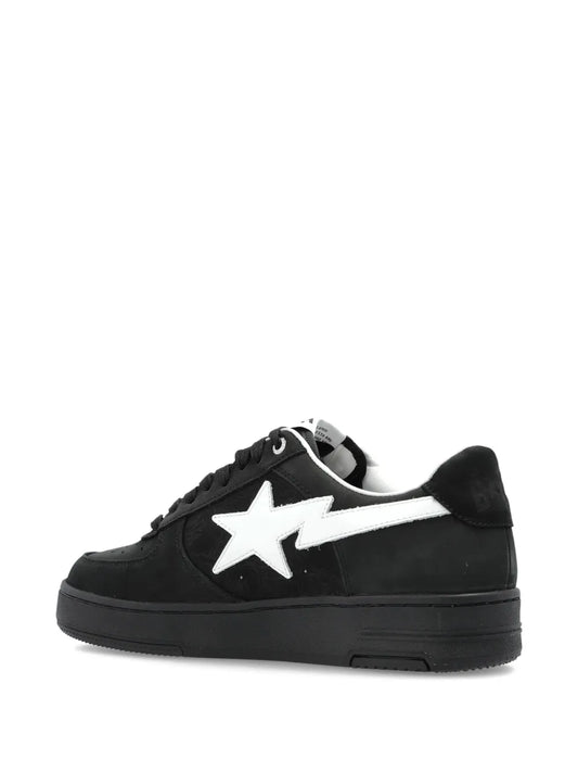A Bathing Ape?Sk8 Sta 3 Star-Embellished Leather Sneakers Floriamart