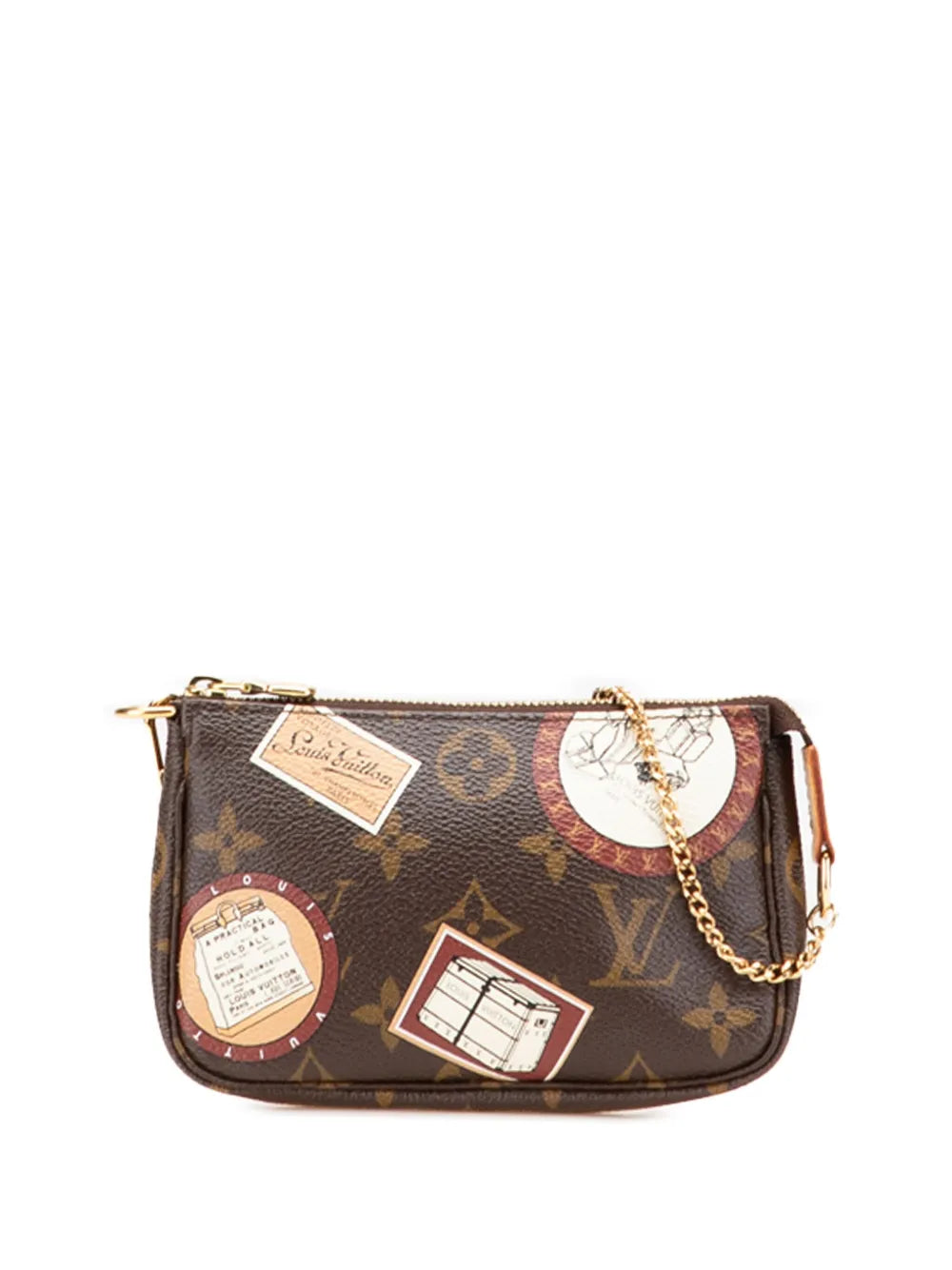 Pre-OwnedLouis Vuitton Pre-Owned2008 Monogram Patch Mini Pochette Accessoires handbag