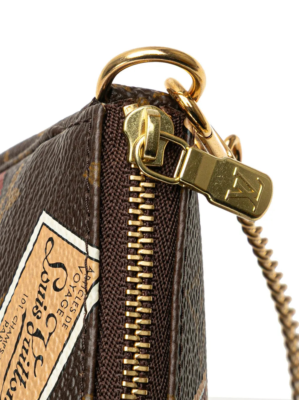 Pre-OwnedLouis Vuitton Pre-Owned2008 Monogram Patch Mini Pochette Accessoires handbag