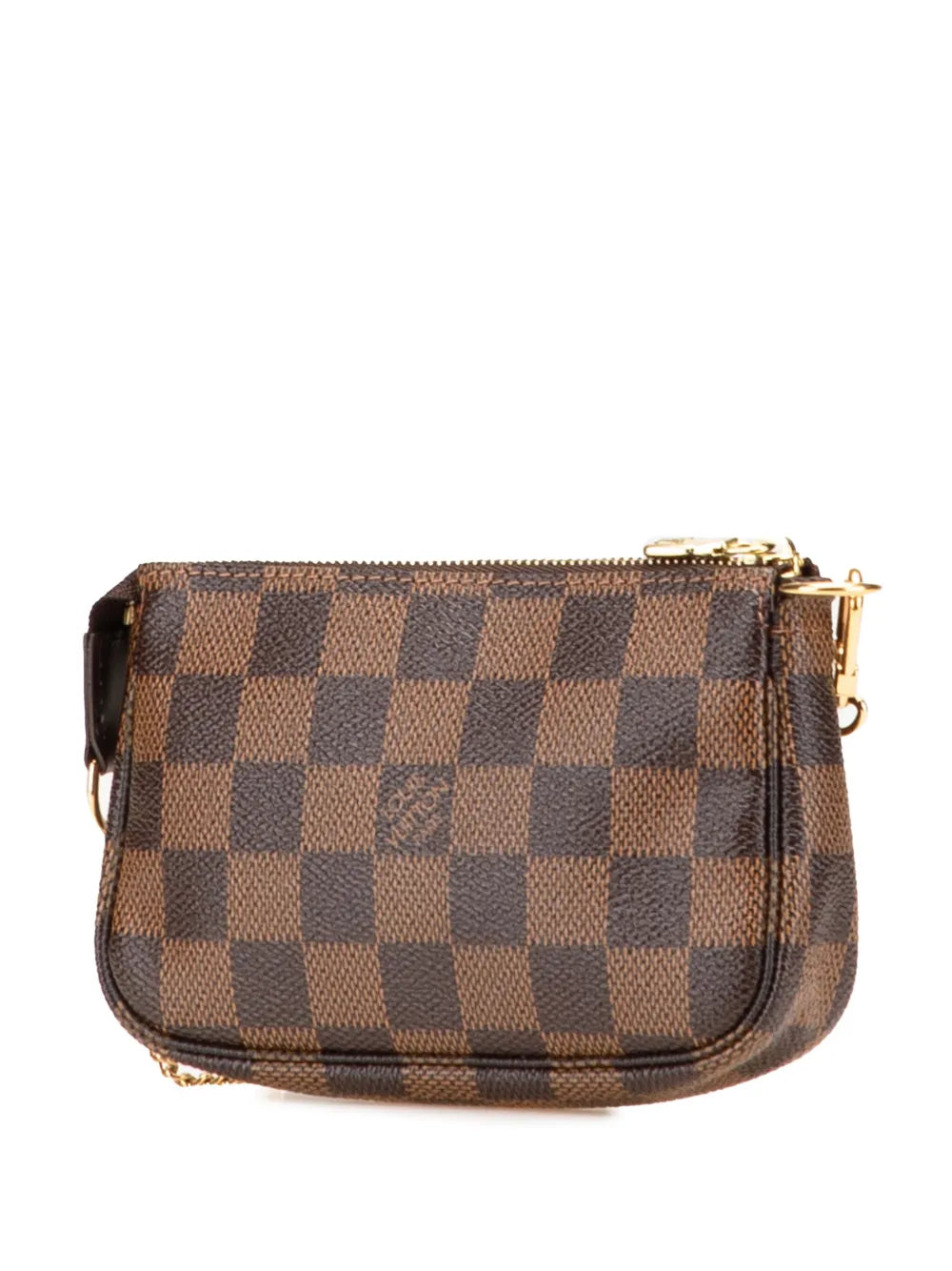 Pre-OwnedLouis Vuitton Pre-Owned2008 Damier Ebene Trunks and Bags Mini Pochette Accessoires handbag