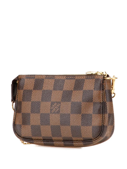 Pre-OwnedLouis Vuitton Pre-Owned2008 Damier Ebene Trunks and Bags Mini Pochette Accessoires handbag