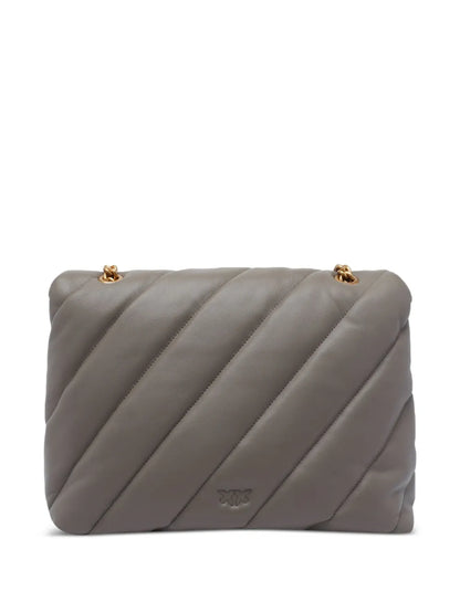 PINKOquilted bird-embellished shoulder bag floriamart.shop
