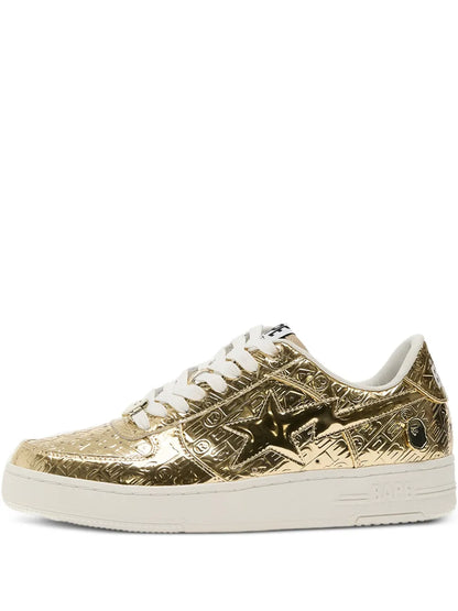 A Bathing Ape?Bape Sta 5 Metallic Sneakers Floriamart