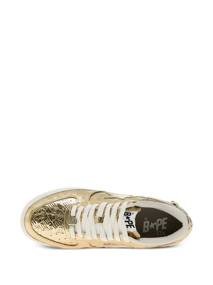 A Bathing Ape?Bape Sta 5 Metallic Sneakers Floriamart