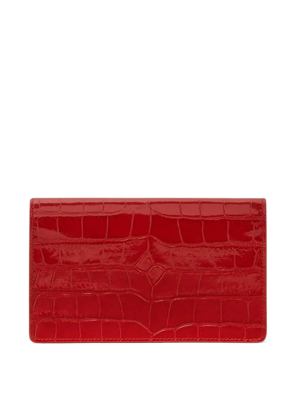 VersaceMedusa Head leather clutch bag