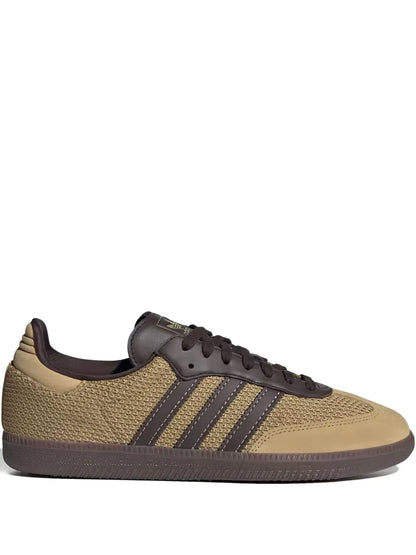 adidas Samba Og Golden Beige Dark Brown Sneakers Floriamart