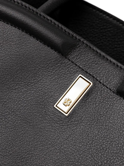 BOSSmedium Ariell logo-plaque tote bag