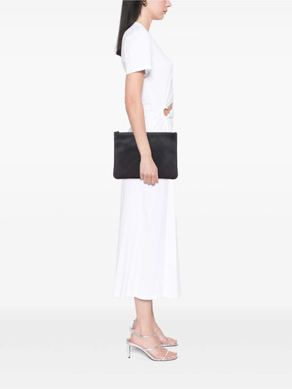 Pre-OwnedCHANEL Pre-Owned2021-2025 Medium Stitched Calfskin CC Cosmetic Case clutch bag