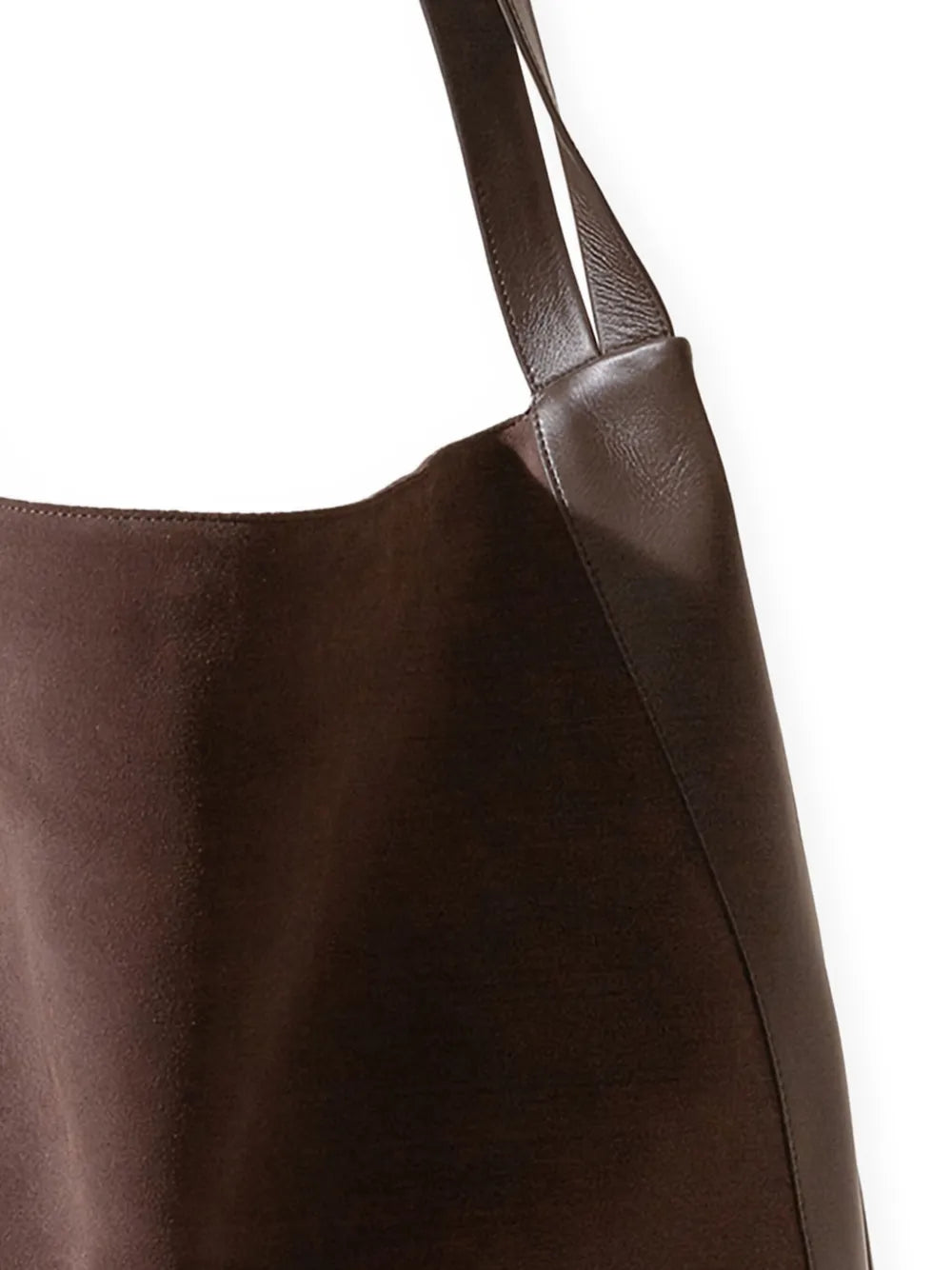 Hereuknotted-detail leather shoulder bag