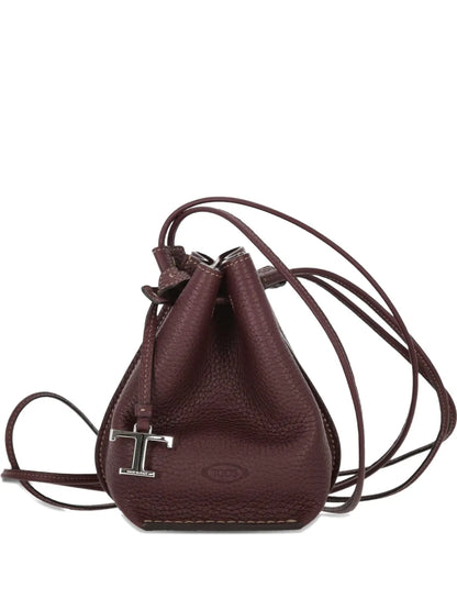Tod'sdrawstring leather bucket bag