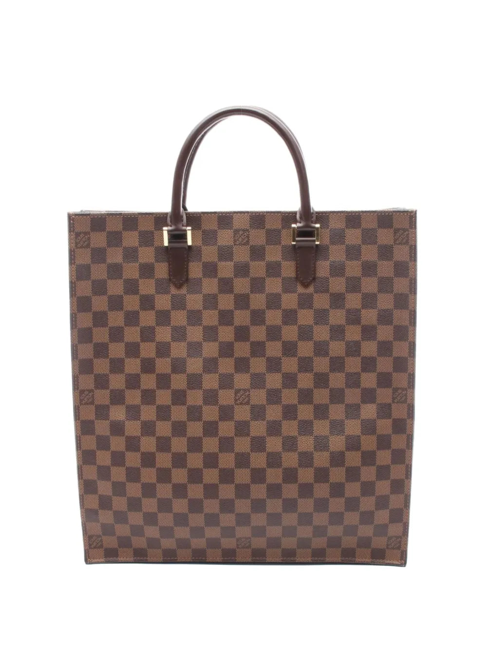 Pre-OwnedLouis Vuitton Pre-Owned2005 Sac Plat damier-ebe-canvas tote bag