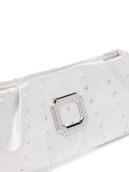Malone SouliersVittoria crystal-embellished clutch