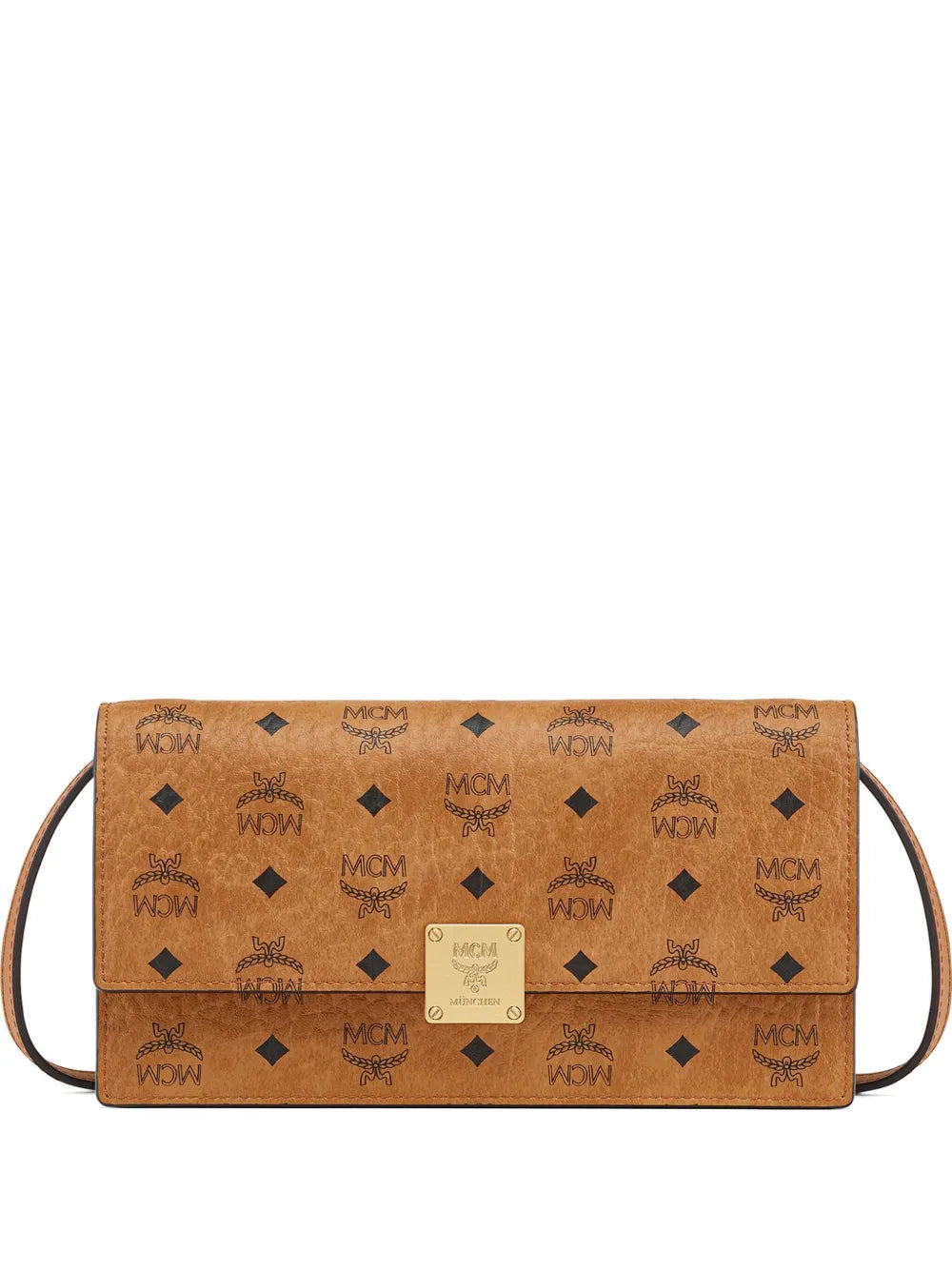 MCMVisetos crossbody clutch bag