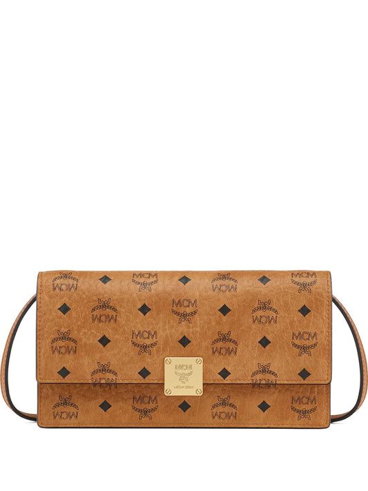MCMVisetos crossbody clutch bag