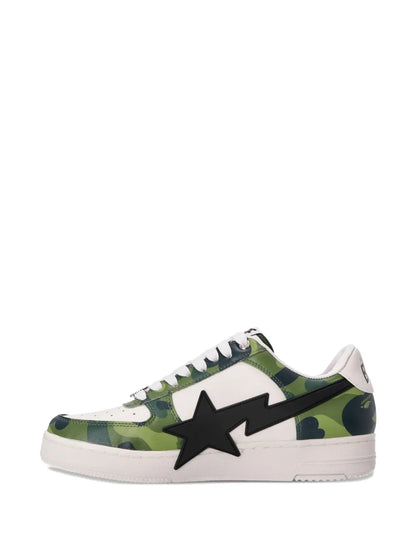 A Bathing Ape?Camouflage Star Sneakers Floriamart