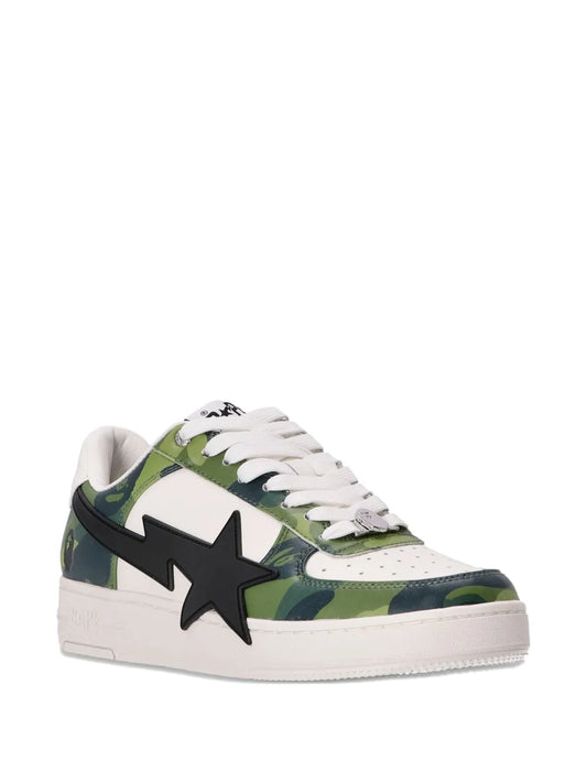 A Bathing Ape?Camouflage Star Sneakers Floriamart