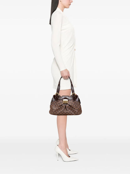 Pre-OwnedLouis Vuitton Pre-Owned2009 Damier Ebene Sistina PM shoulder bag