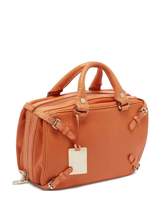 Pre-OwnedCeline Pre-Ownedleather trunkette bag
