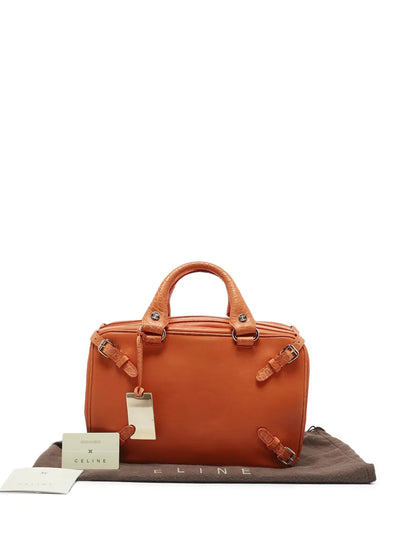 Pre-OwnedCeline Pre-Ownedleather trunkette bag