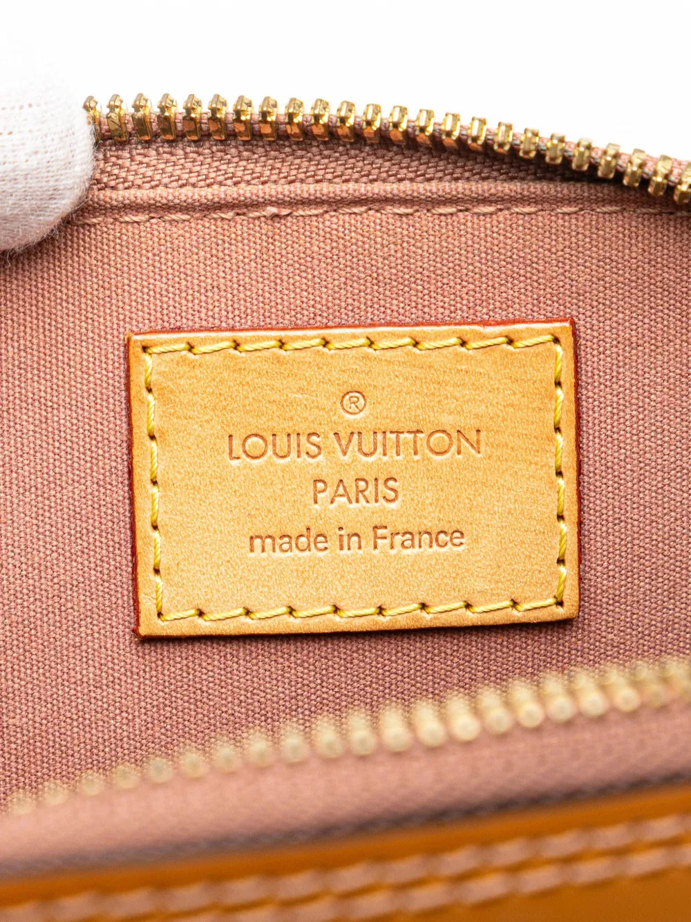 Pre-OwnedLouis Vuitton Pre-Owned2021-2025 Monogram Vernis Alma BB satchel