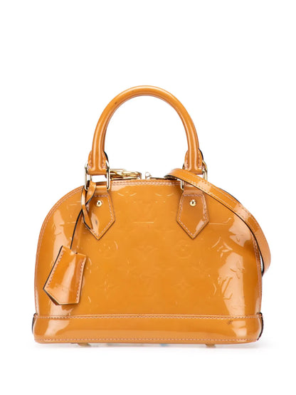 Pre-OwnedLouis Vuitton Pre-Owned2021-2025 Monogram Vernis Alma BB satchel