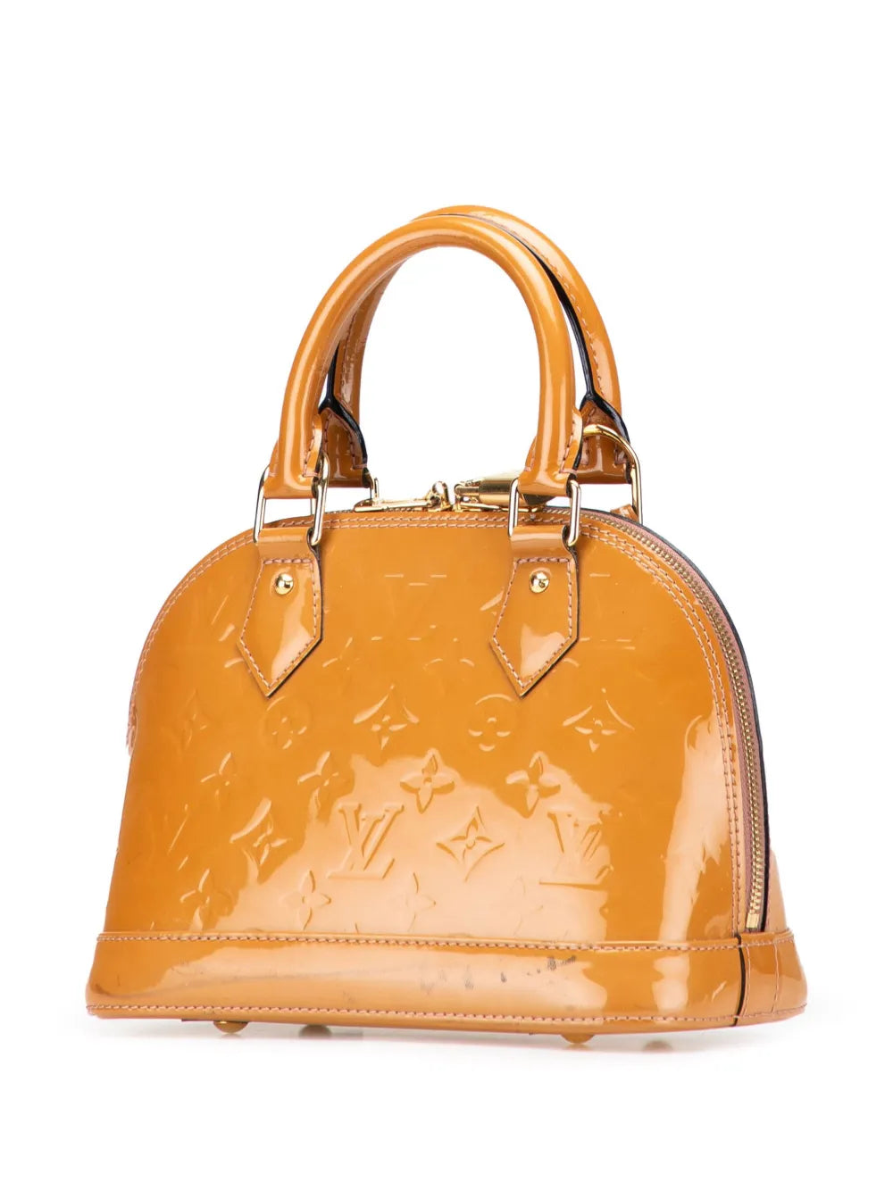 Pre-OwnedLouis Vuitton Pre-Owned2021-2025 Monogram Vernis Alma BB satchel