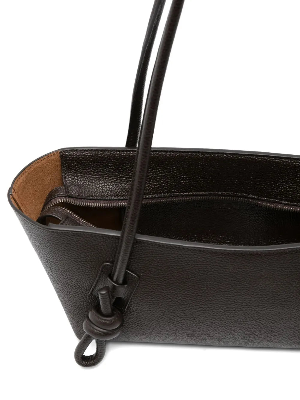 HereuFleca knotted leather shoulder bag floriamart.shop
