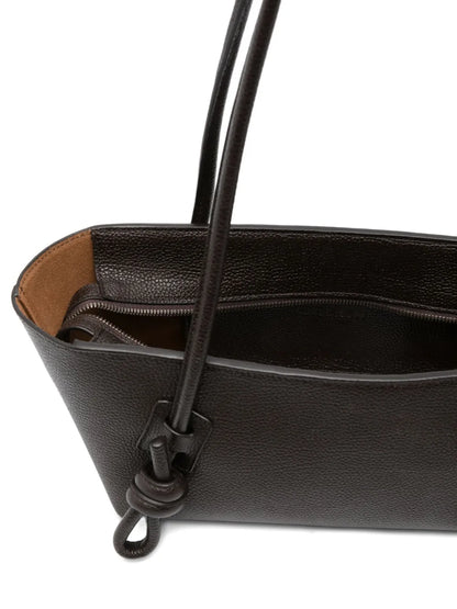 HereuFleca knotted leather shoulder bag floriamart.shop