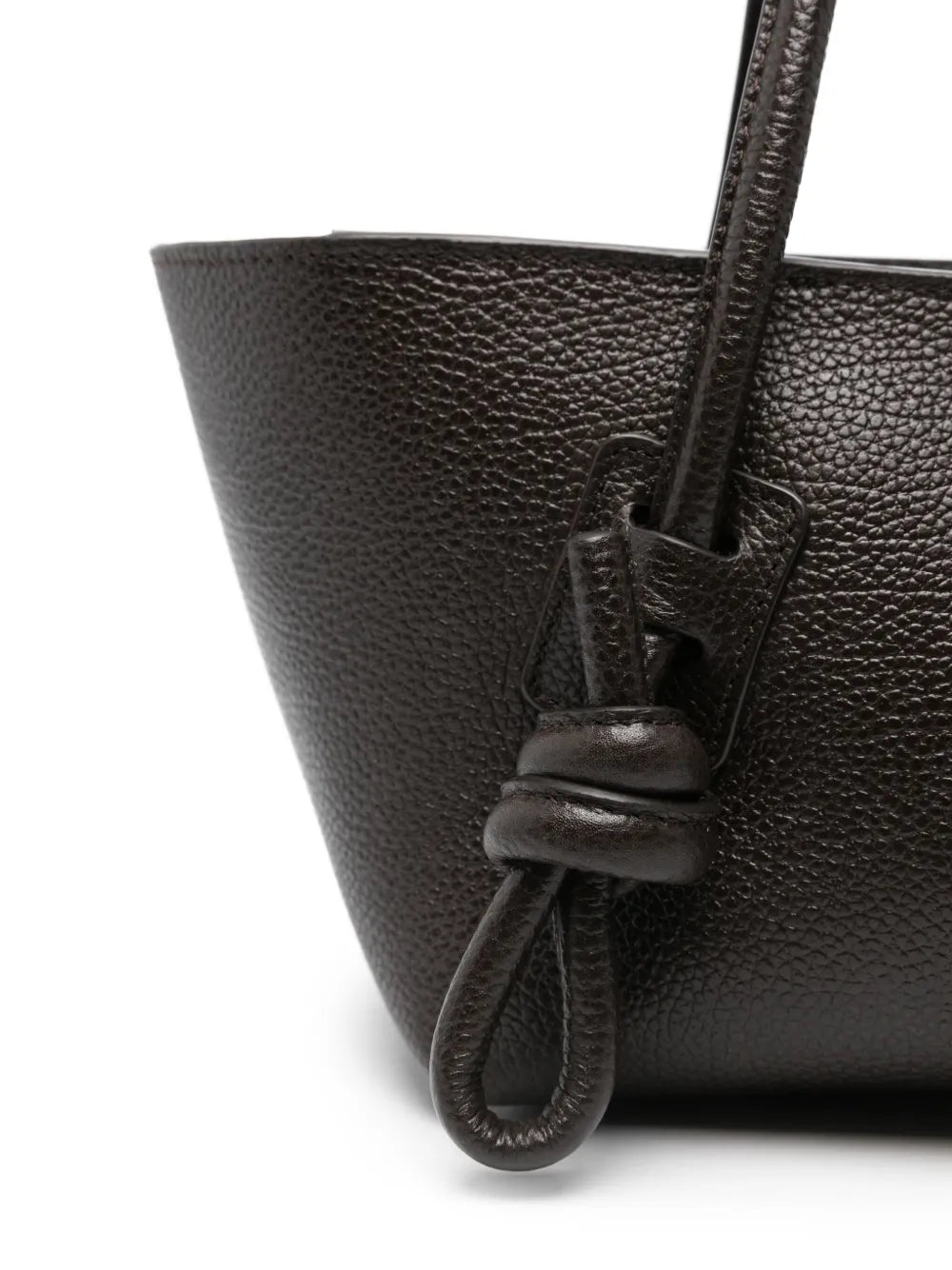 HereuFleca knotted leather shoulder bag floriamart.shop