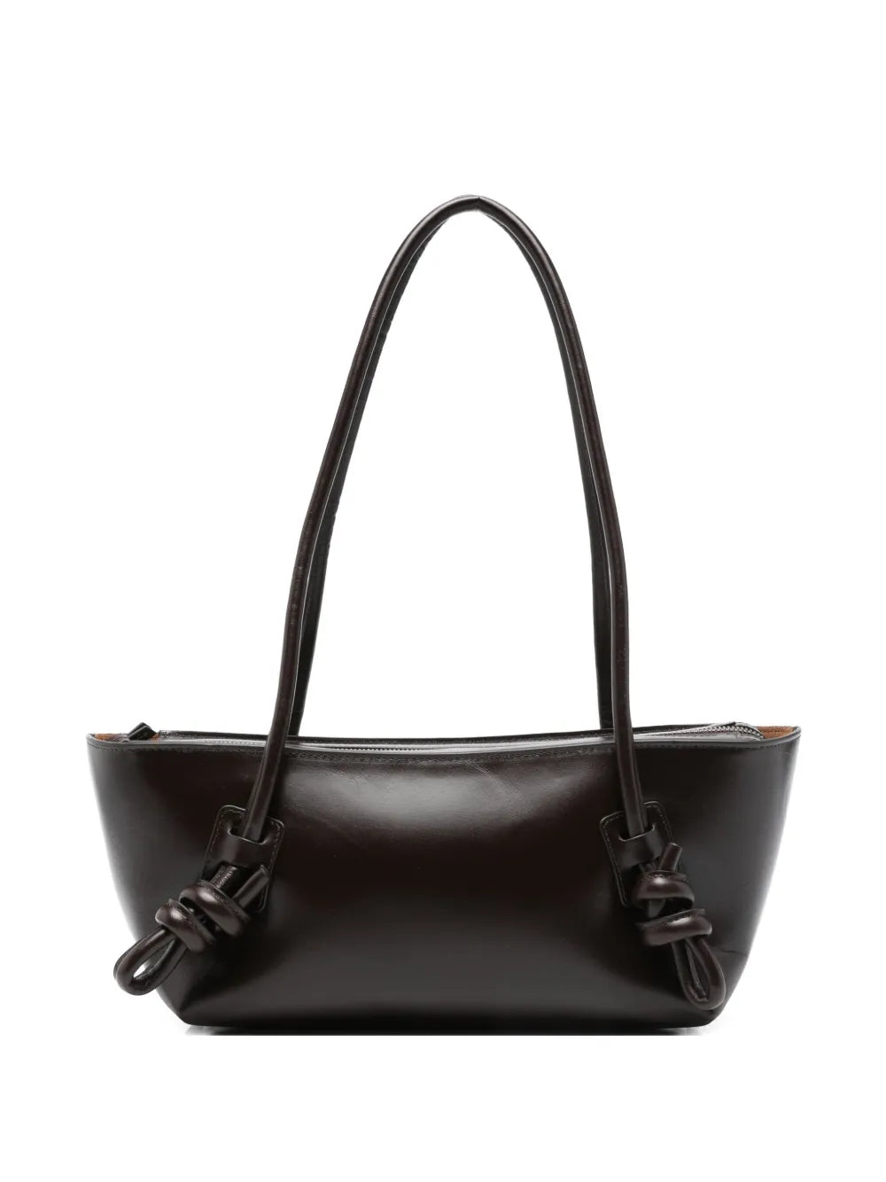 HereuFleca knot-detail leather shoulder bag