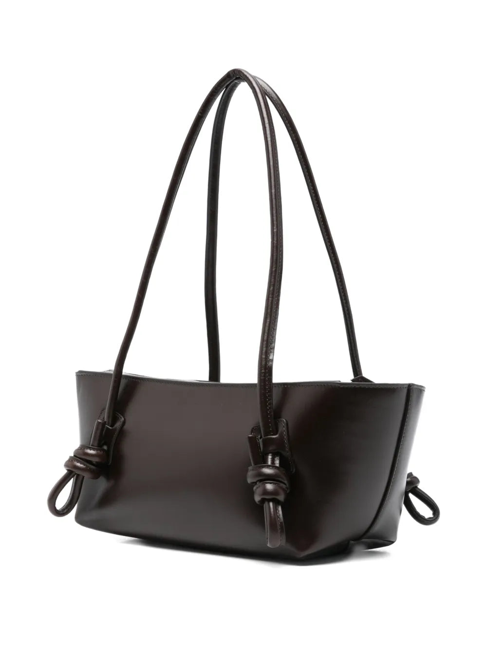 HereuFleca knot-detail leather shoulder bag