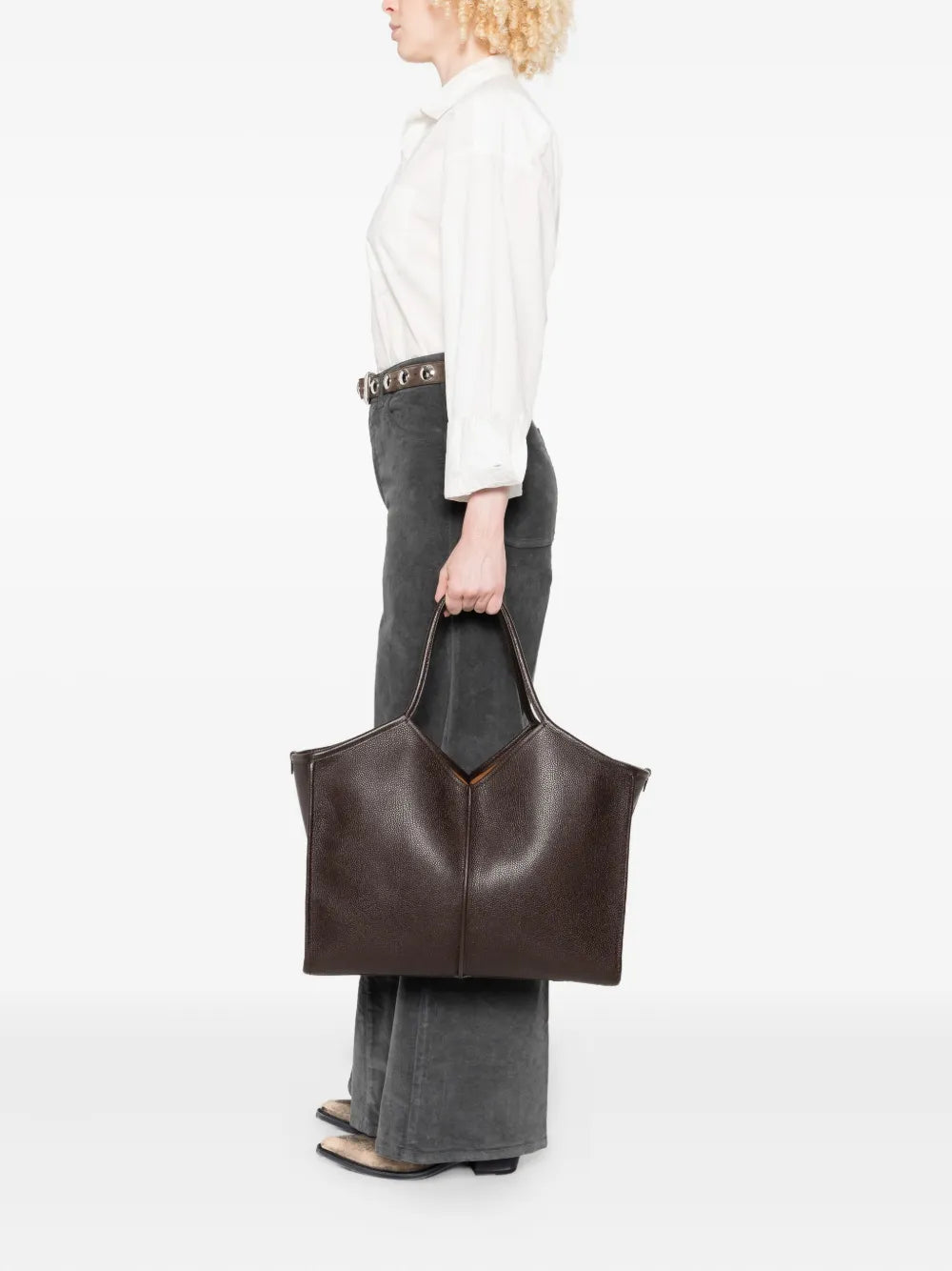 Hereularge leather tote bag