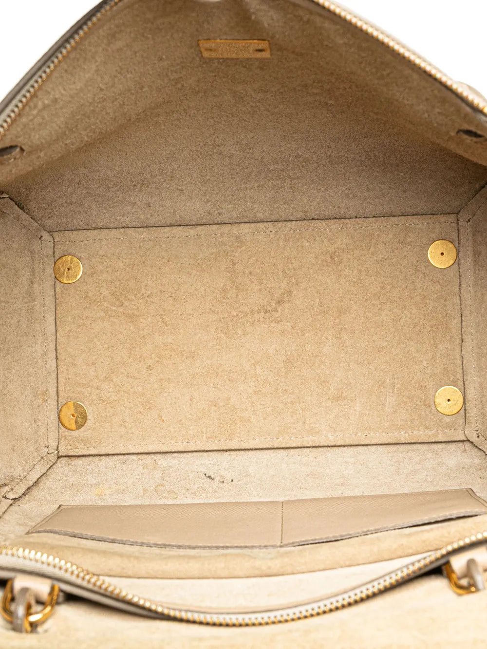 Pre-OwnedCeline Pre-Owned2015 Mini Grained Calfskin Belt Bag satchel