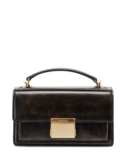 Golden Goosemini Venezia gold-lock tote bag