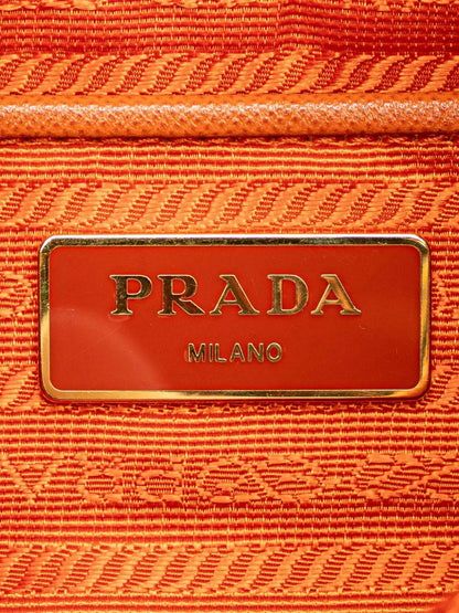 Pre-OwnedPrada Pre-Owned2013-2025 Saffiano Trimmed Tessuto Zip Top crossbody bag floriamart.shop
