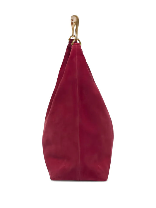 SimkhaiNixi twisted-handle suede shoulder bag