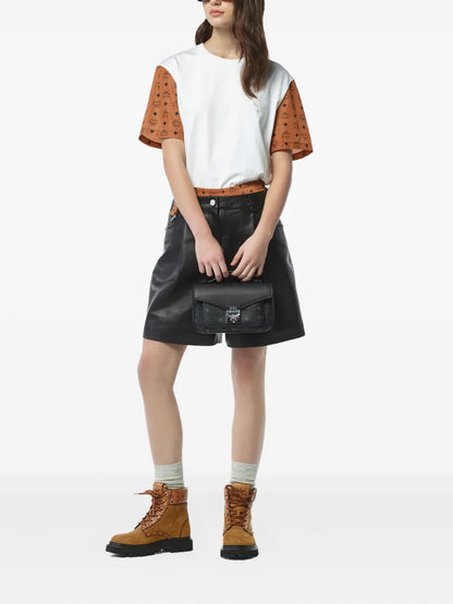 MCMTracy visetos cross body bag