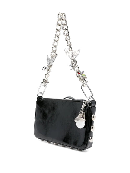Chopova LowenaFillie floral-needlepoint studded shoulder bag