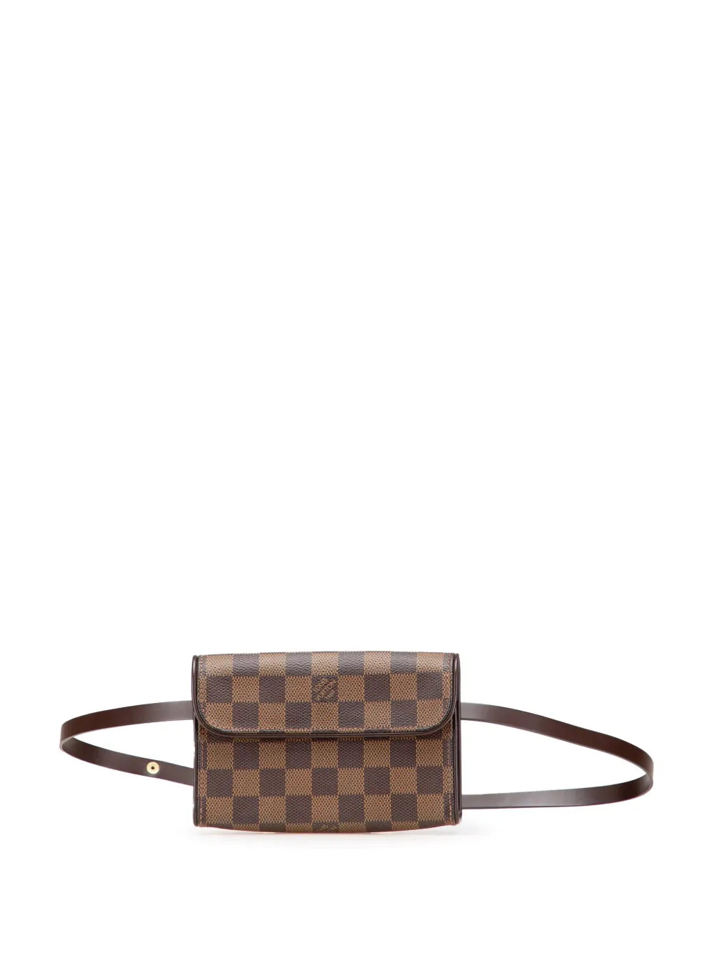 Pre-OwnedLouis Vuitton Pre-Owned2007 Damier Ebene Pochette Florentine belt bag