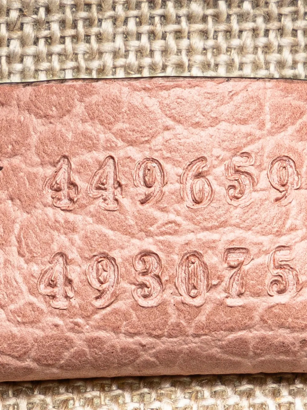 Pre-OwnedGucci Pre-Owned2000-2015 Dollar Calfskin GG Charm satchel