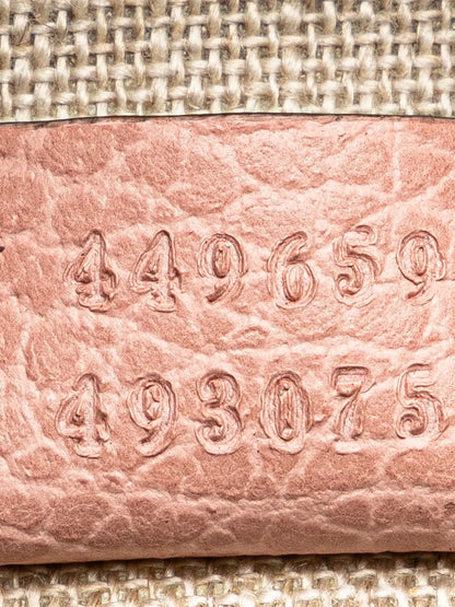 Pre-OwnedGucci Pre-Owned2000-2015 Dollar Calfskin GG Charm satchel