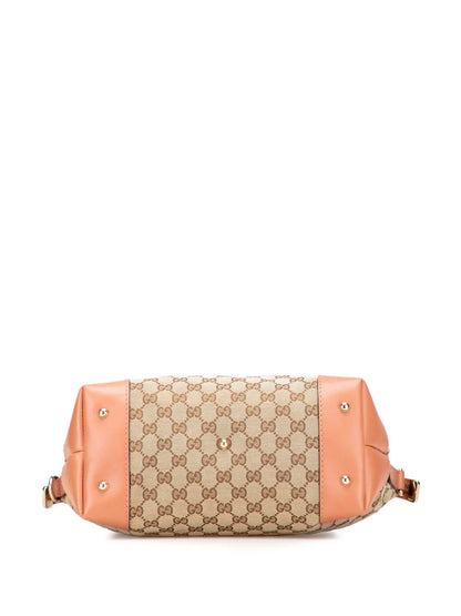Pre-OwnedGucci Pre-Owned2000-2015 GG Canvas Heart Bit satchel