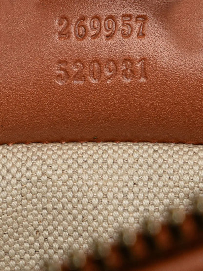 Pre-OwnedGucci Pre-Owned2000-2015 GG Canvas Heart Bit satchel