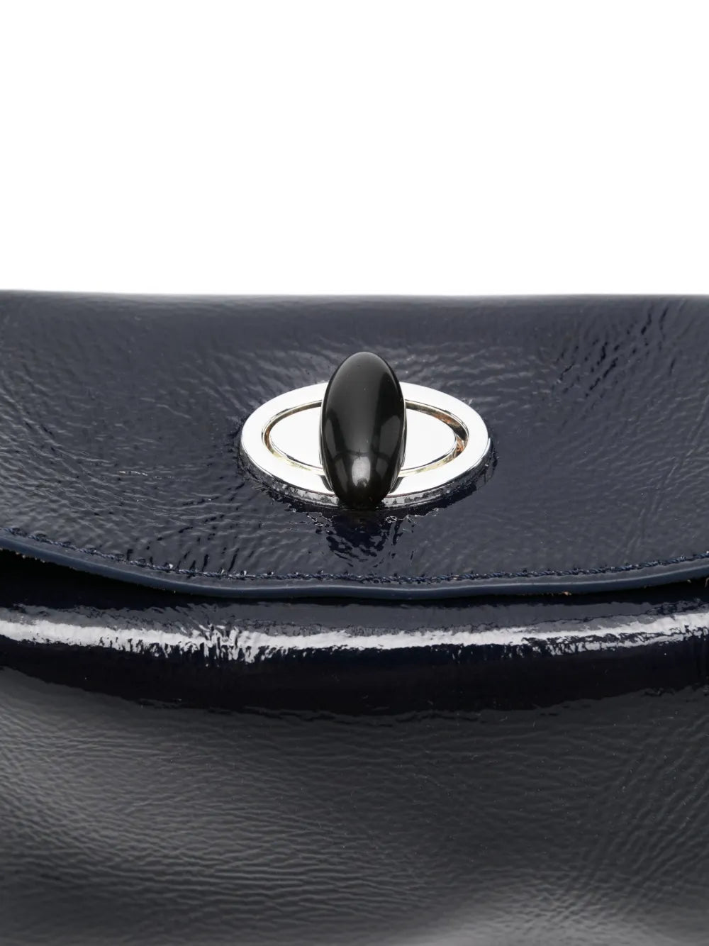 Christopher EsberTurnlock patent-leather mini tote bag
