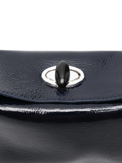 Christopher EsberTurnlock patent-leather mini tote bag