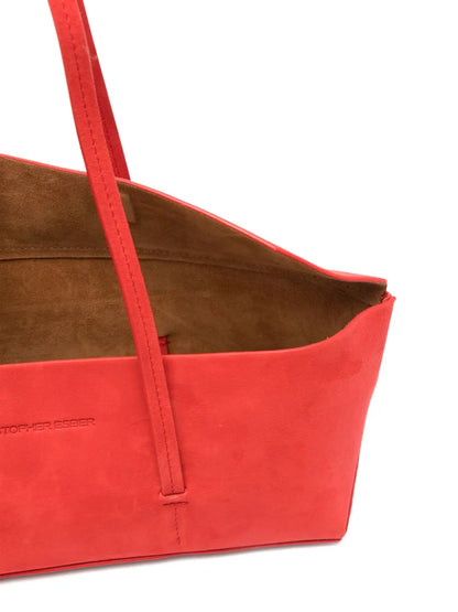 Christopher Esbermini Gondola suede tote bag